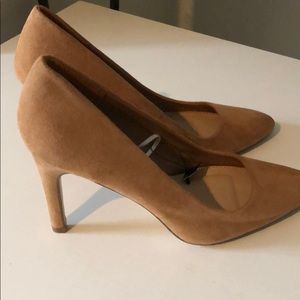 Nude (suede-like) Heels